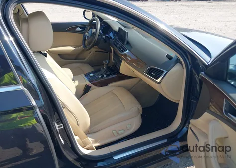 2012 Audi A6 Prestige из США, поврежденный, VIN WAUJGAFC1CN095650